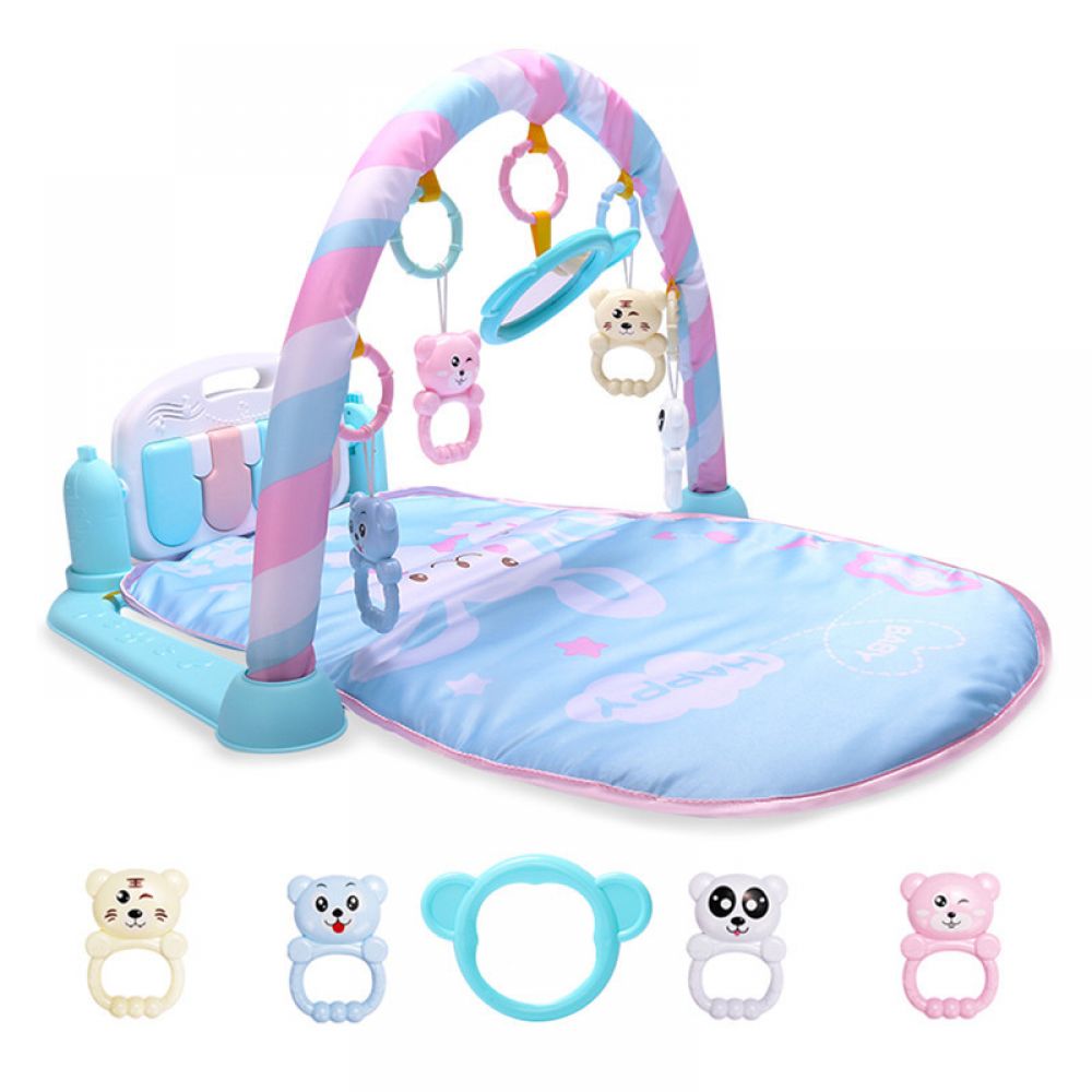 Baby Activity Play Gym With Mattress And Musical Piano